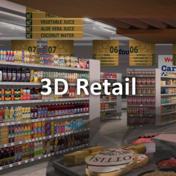 3D Virtual Shopping, 3D Virtual Store, 3D Retail, Virtual Market Research
